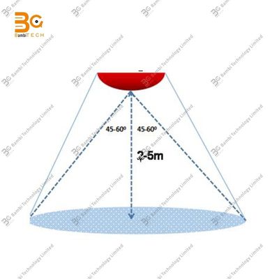 Teléfono celular, dispositivos de grabación de bolígrafo 2-5m Lampara de colgante de techo Detector oculto de grabación de voz
