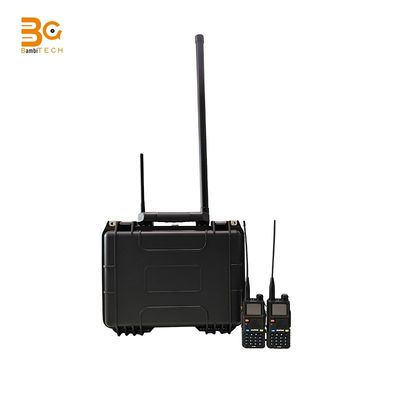 Repetidor de señal digital portátil VHF, UHF, amplificador de señal de walkie-talkie inalámbrico, sistema de comunicación de larga distancia