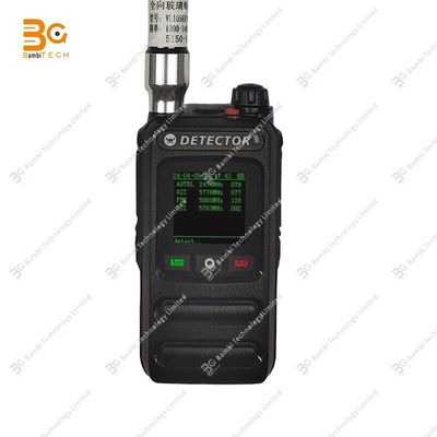 Escaneador de detección de drones portátiles (UAS) de bajo precio de 3 km Identificar DJI, AUTEL FPV Detector de drones