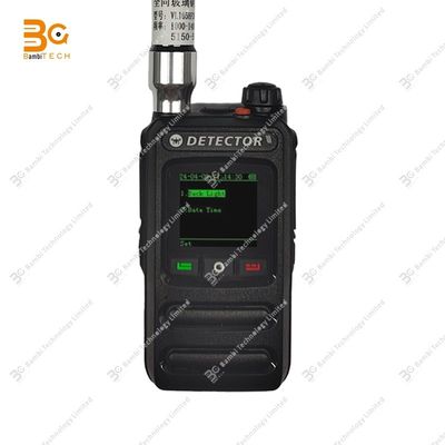 Escaneador de detección de drones portátiles (UAS) de bajo precio de 3 km Identificar DJI, AUTEL FPV Detector de drones