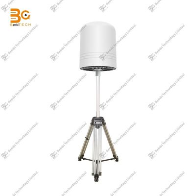 Detector de UAV TDOA+AOA con 100MHZ-6GHZ Proporciona detección de 360 grados
