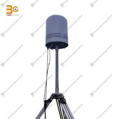 Detector de UAV TDOA+AOA con 100MHZ-6GHZ Proporciona detección de 360 grados