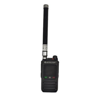 Equipo de advertencia de detección de drones no tripulados portátil con frecuencia de 800-1500 MHz 2400-2485 MHz 5125-5850 MHz