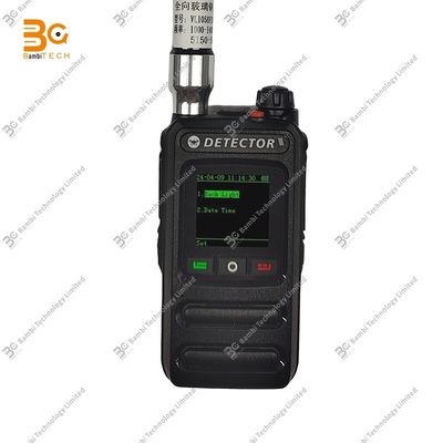 Equipo de advertencia de detección de drones no tripulados portátil con frecuencia de 800-1500 MHz 2400-2485 MHz 5125-5850 MHz