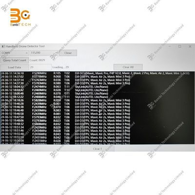 Dispositivo de advertencia de detección de drones UAV de larga distancia de 1 a 3 km portátil Dji Autel Drone Detector