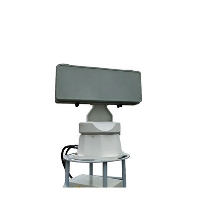 1.5km High-Speed Turntable 360 grados X-Band Uav Detector de radar de drones