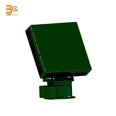 IP66 impermeable a 5 km de larga distancia Ku-Band Adjustable de potencia de radar Drone Detector UAV FPV