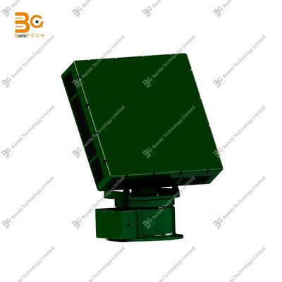 IP66 impermeable a 5 km de larga distancia Ku-Band Adjustable de potencia de radar Drone Detector UAV FPV