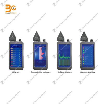 Detector de señal inalámbrica portátil de 1 MHz a 12 GHz detecta señales 2G/3G/4G/5G Bluetooth Wi-Fi y dispositivos de rastreo anti-315-433M, 800M
