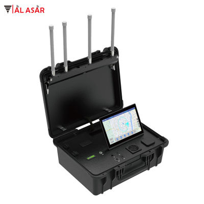 Detector de UAS portátil de maletines de material metálico