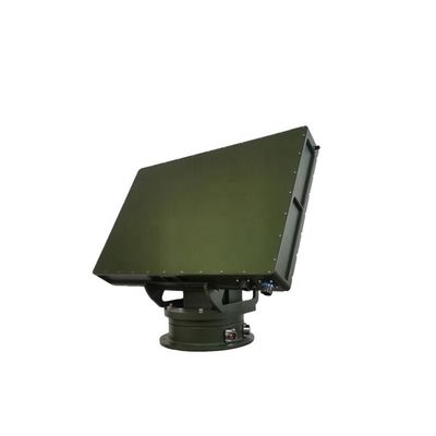 Radar de banda Ku unidimensional de matriz activa en fase con detección de radar de baja altitud de corto alcance