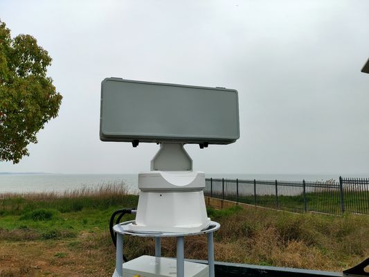 Sistema de detección de drones de radar de banda X de estado sólido totalmente coherente y en fase