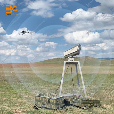 10km + banda X de alta velocidad pulso 9.4-9.6GHz detección de drones de radar Doppler