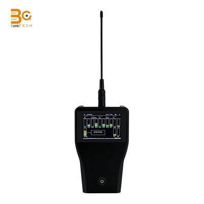 Analizador de frecuencia profesional portátil de 1 MHz a 6 GHz, escáner Bluetooth, señal 5G RF, WiFi, detector de errores